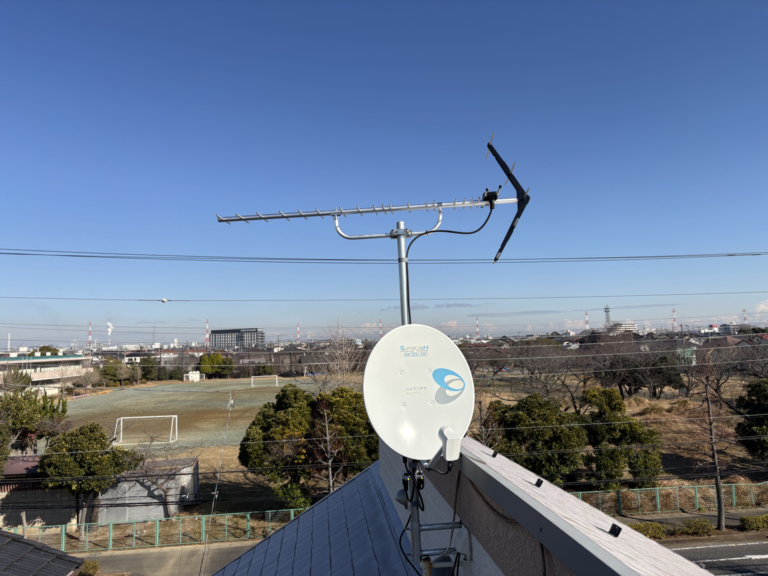テレビアンテナ工事